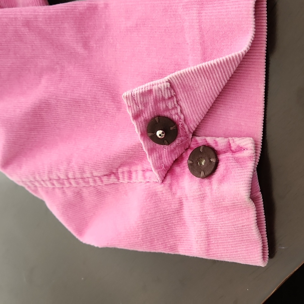 j.jill Pink Corduroy Spring Jacket - Size Small Petite - Picture 10 of 16